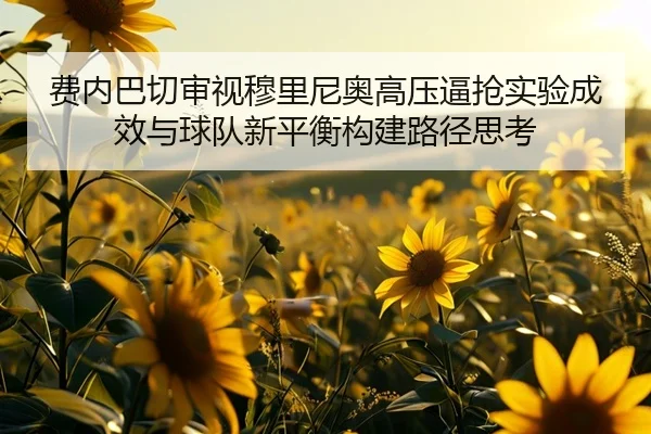 费内巴切审视穆里尼奥高压逼抢实验成效与球队新平衡构建路径思考